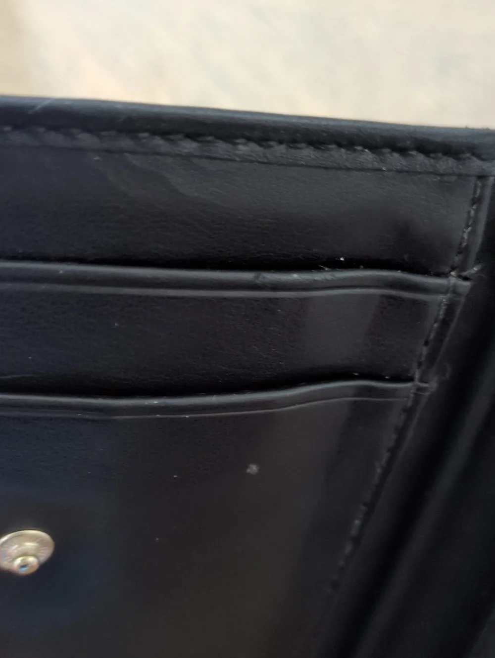 Coach credit scuffs small